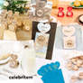 Custom Wine Cork Stopper with Heart Pop-up Card - Glass