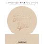 Custom Wine Cork Stopper with Circle Pop-up Card - Real Estate