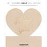 Custom Wine Cork Stopper with Heart Pop-up Card - Real Estate