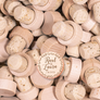 Custom Wine Cork Stopper - Floral
