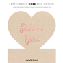 Custom Wine Cork Stopper with Heart Pop-up Card - Real Estate