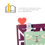 Custom Wine Cork Stopper with Circle Pop-up Card - Heart Design