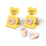 Custom Wine Cork Stopper with Heart Pop-up Card - Tree