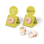 Custom Wine Cork Stopper with Circle Pop-up Card - Tree