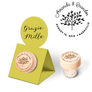 Custom Wine Cork Stopper with Circle Pop-up Card - Tree
