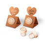 Custom Wine Cork Stopper with Heart Pop-up Card - Heart Design