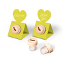 Custom Wine Cork Stopper with Heart Pop-up Card - States of United States of America