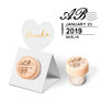Custom Wine Cork Stopper with Heart Pop-up Card - Post