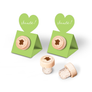 Custom Wine Cork Stopper with Heart Pop-up Card - Countries Design