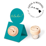 Custom Wine Cork Stopper with Circle Pop-up Card - Islands