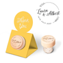 Custom Wine Cork Stopper with Circle Pop-up Card - Spike Design