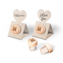 Custom Wine Cork Stopper with Heart Pop-up Card - Happiness
