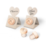 Custom Wine Cork Stopper with Heart Pop-up Card - Glass